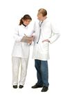 Docteur blanc adapté aux besoins du client Lab Coat, médecin uniforme de soin d'hôpital multi de clinique