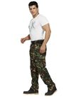 Larme de pantalon uniforme de travail d'impression de camouflage anti avec deux poches de genou