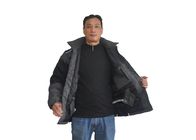 Façonnez à 600D les vestes de travail industriel, vestes de sécurité de l'hiver des hommes durables 