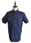 Chemises masculines de travail de coton d'ajustement mince de personnalisation pour le technicien d'atelier/laboratoire