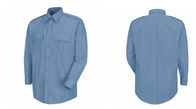 Les uniformes professionnels à séchage rapide de travail longtemps/douilles courtes maintiennent l'ordre la chemise uniforme