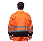 Vestes oranges/hautes visibilité de jaune, OIN 20471 d'en réfléchissante de veste de sécurité