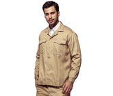 Vêtements de travail simples de sécurité du travail de style de vestes des vêtements de travail des hommes confortables 