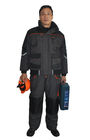 Habillement chaud de vêtements de travail d'hiver de sécurité du travail avec la remplissage 180gsm
