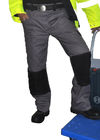 2 pantalons uniformes de travail de cargaison de ton, pantalons résistants de travail avec des protections de genou 
